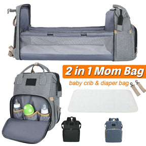 The Ultimate Diaper Bag Backpack + Baby Bag